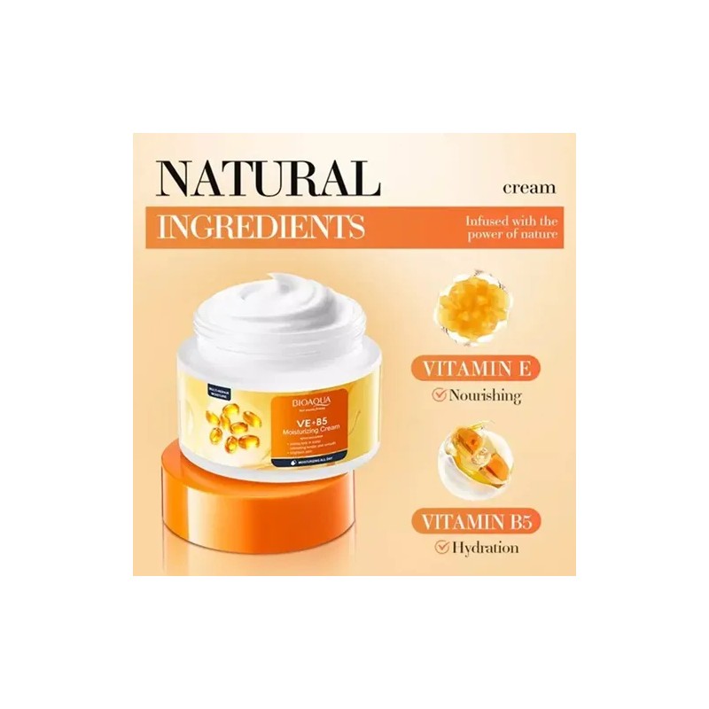 Crema De Vitamina E B5 Hidratante Antiedad Antiarrugas