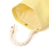 Francfranc Quilted Hanging Tissue Cover Yellow Tissue Case Wall Hanging