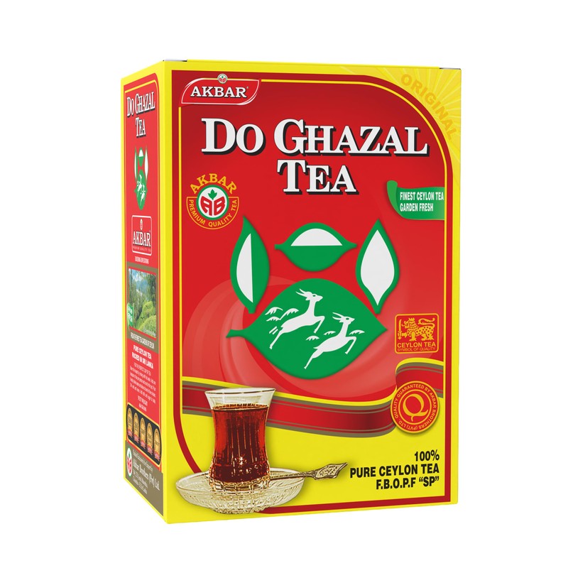 Do Ghazal Pure Ceylon Tea 16oz (454g) Black Loose Leaves