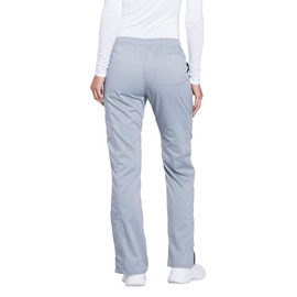 Scrubs for Women Workwear Revolution, Drawstring Scrub Pants, Soft Stretch Plus Size WW120, 4XL, Grey