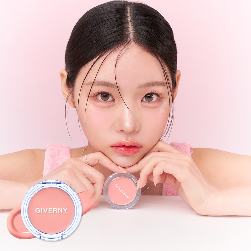 Giverny Dewy Gel Glow Blusher 3g - 02 Mango Beige