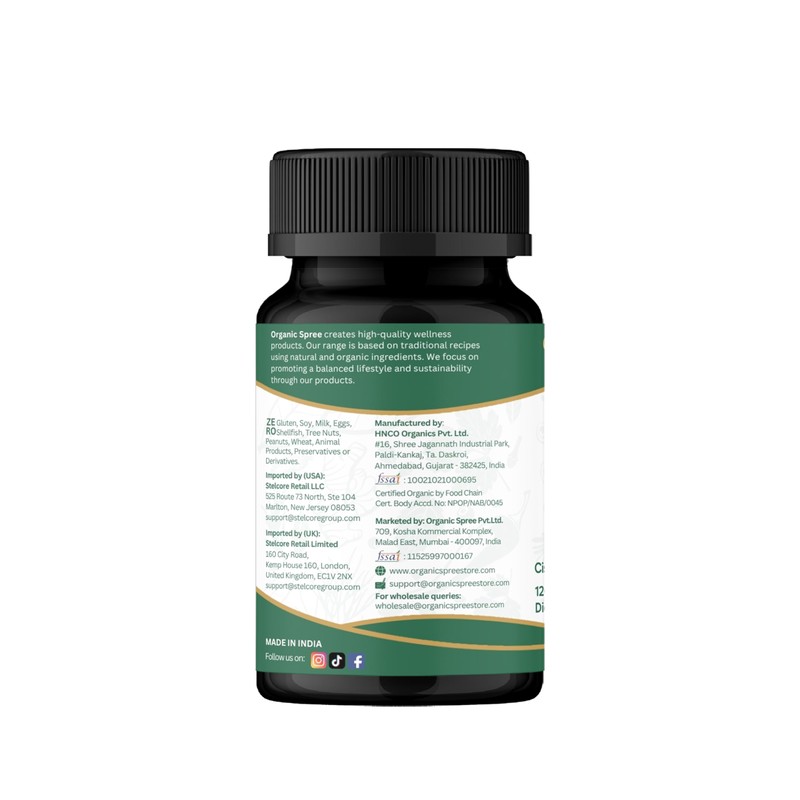 ORGANIC SPREE HADJOD - CISSUS 120 Tablets | Cissus Quadrangularis