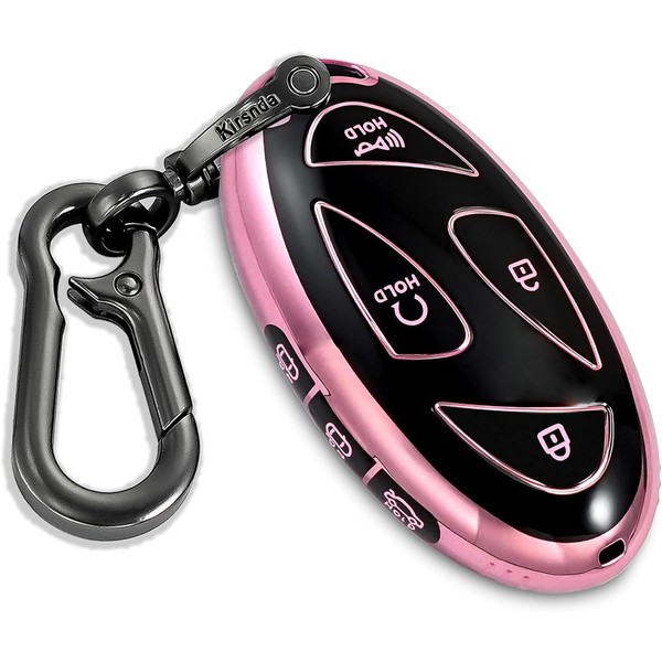 Kirsnda for hyundai Key Fob Cover with keychian,TPU Protection Key