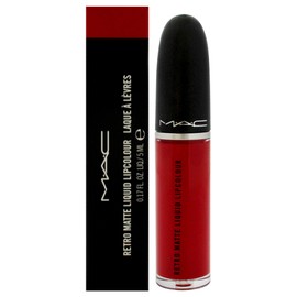 Retro Matte Liquid Lipcolor - 134 Ruby Phew by MAC for Women - 0.17 oz Lipstick                                                                       