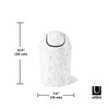 Umbra 1.25 Gallon Mini Waste Can with Removable Swing-Top Lid