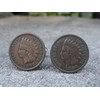 Indian Head Penny Coin Cufflinks