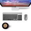cimetech Wireless Keyboard and Mouse Combo, Compact Silent Ergonomic Scissor