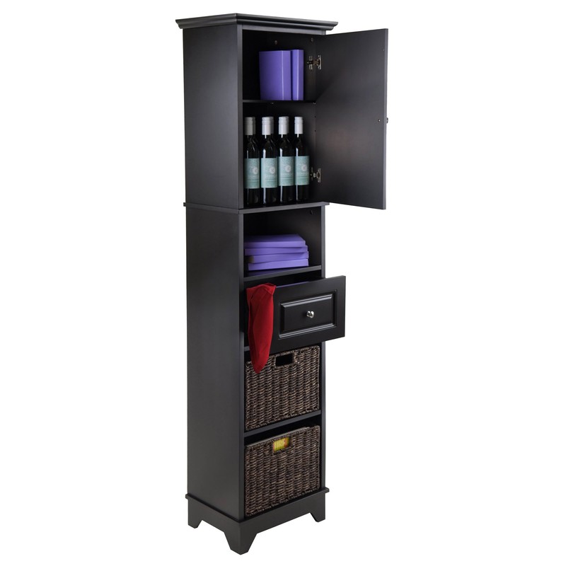 Winsome Wyatt Storage/Organization, Black