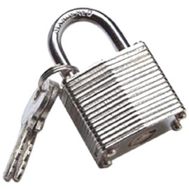 Merriway® BH01307 Heavy Duty Laminated Steel Padlock with Hardened Shackle, 40mm (1.1/2 inch)
