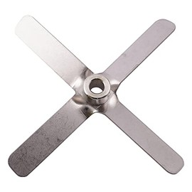 As One Stirring Blade for Tornado Angled Fan (with Boss) φ4.9 inches (125 mm) /1-5505-26