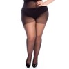 All Woman Plus Size 20 Denier Hips Up To 90"
