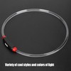 USB Rechargeable Adjustable DIY Cutting LED Dog Bite Resistant Collar