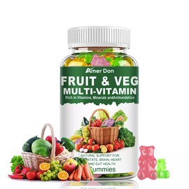 Fruits and Veggies Supplement 60 Gummies Balance of Daily Fruits & Vegetables