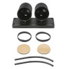 GlowShift Universal Black Dual Gauge Swivel Dashboard Pod - Fits