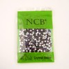 NCB Nancybeads 1500pcs Flatback Round Glass Nail Art Rhinestones Crystal