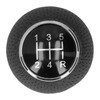 5 Speed Gear Shift Knob Genuine Leather Shifter Stick with