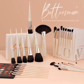 Docolor Set Completo De 30 Brochas De Maquillaje Profesional