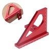 Angle Ruler 45 90 Degree Angle Aluminum Alloy Miter Protractor