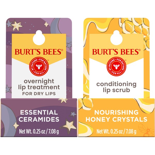 Burt's Bees Burt's Bees Conditioning Lip Scrub and Overnight Intensive