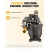 OCPTY Aluminum Horizontal Pressure Washer Pump 3/4 Shaft Max 3300
