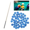 50Pcs Pool Cue Tips, 9-13mm Pool Billiard Replacement Tips for