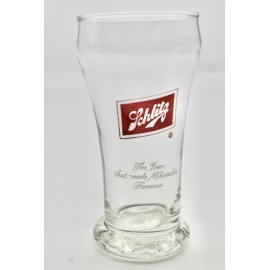 Schlitz VINTAGE Schlitz Beer Pilsner Glass  The Beer That Made Milwaukee Famous