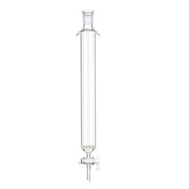 Deschem 400ml 24/40 Glass Chromatography Column OD=45mm 300mm PTFE Stopcock Lab Glassware
