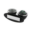 BinaryABC Car Compass Dashboard Decorative Ornaments,Automotive Compass Ball,2 in 1