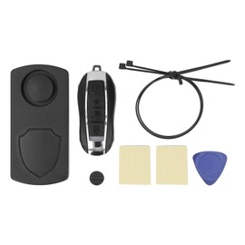 115dB Motorcycle Security Alarm Anti Theft Vibration Motion Sensor 3 Bell Sound Waterproof for Bike Electric Scooter