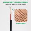 FIRMERST 18/2 Solid Sprinkler Wire for Valves System Repair 100ft