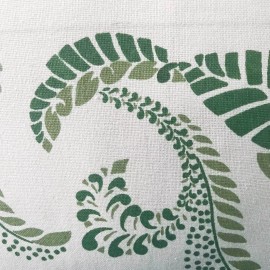 BDP-02-092 Green Botanical Garden Throw Pillow Cover 20x20