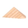 TickiT Natural Architect Panels - Triangles - Set of 6
