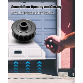 Belt Drive Sprocket Fit for ReliaG 600 Models 1024 1042 800 Models 2024 204 Replace 38416A.S 38416A, Belt Drive Garage Door Opener
