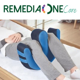 REMEDIA ONE - Inflatable and Removable Cushion - Elderly Swivel Cushion in Deck Chair - Patient Rotation Device