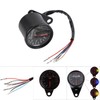 Motorcycle Odometer Speedometer K/MH Universal Backlight Signal Pack of 1