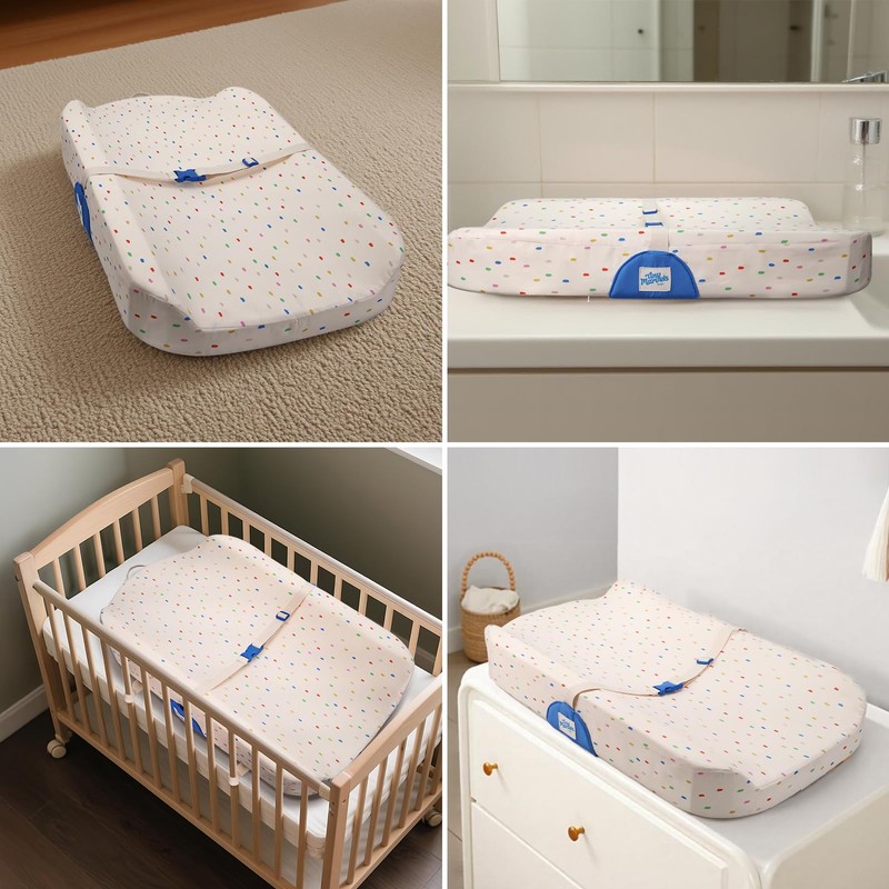 Tiny Marvels Non-Slip Baby Changing Pad, Upgrade Size (18" x