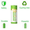 Ormakurda 18500 Rechargeable Battery, IMR 18500 1600mAh 3.7V Li-ion Rechargeable