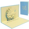 POP UP 3D Card New Baby Card Stork Birth Card