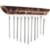 GURU SHOP Aluminium Wind Chime, Exotic Wind Chime Made of