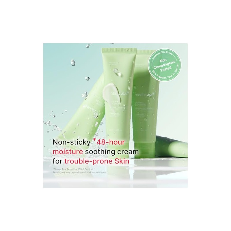 medicube Exosome Cica Tea Tree Cream | For Sensitive Skin