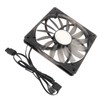 140mm PWM ARGB Fan Ultra Thin 15mm MFDB Dynamic Pressure