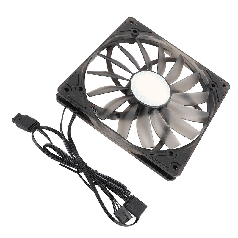 140mm PWM ARGB Fan Ultra Thin 15mm MFDB Dynamic Pressure