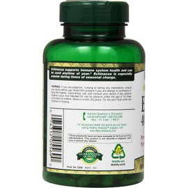 Nature's Bounty Echinacea 400 mg Capsules 100 ea (Pack of 5)