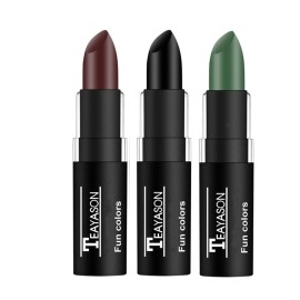 Go Ho Camo Face Paint Sticks 3-Color Green Black Brown Set