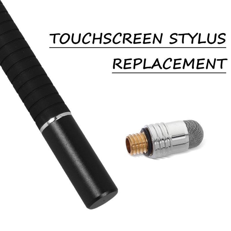 Operitacx 6pcs Capacitive Stylus Pen Tips Mesh Fiber Replacement Tips