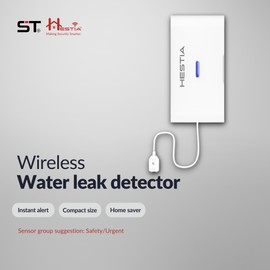 HESTIA Wireless Water Leak Detector, Water Sensor for SAFE-TECH Smart Home Security System