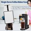 NUENSS-ROR Coffee Maker Dust Cover for Ninja Pod & Grounds