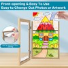 2 Pack Kids Art Frames 8.5x11 Inch Changeable Kids Artwork