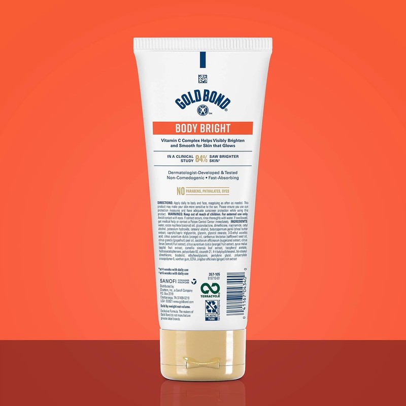 Loción corporal y facial Body Bright 8 oz