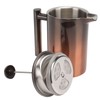 French Press Coffee Tea Maker with Filter Double Layer 304